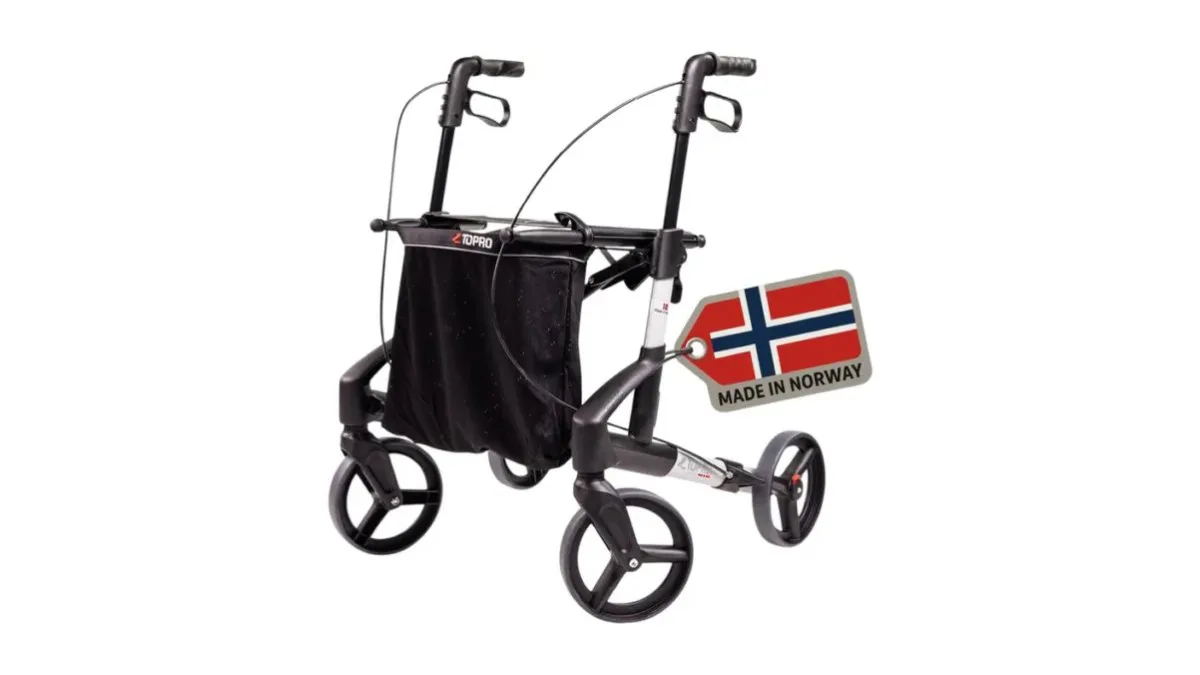 TOPRO Troja Original Rollator, robuster Rahmen, faltbar