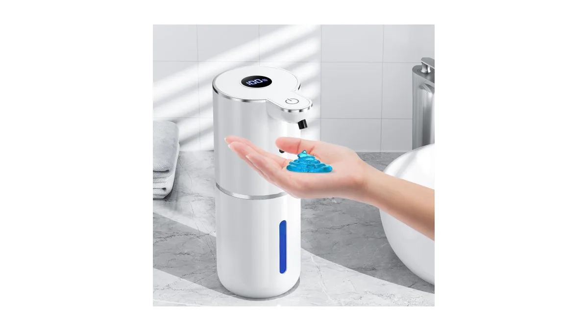 fachixy seifenspender digitalanzeige 380ml