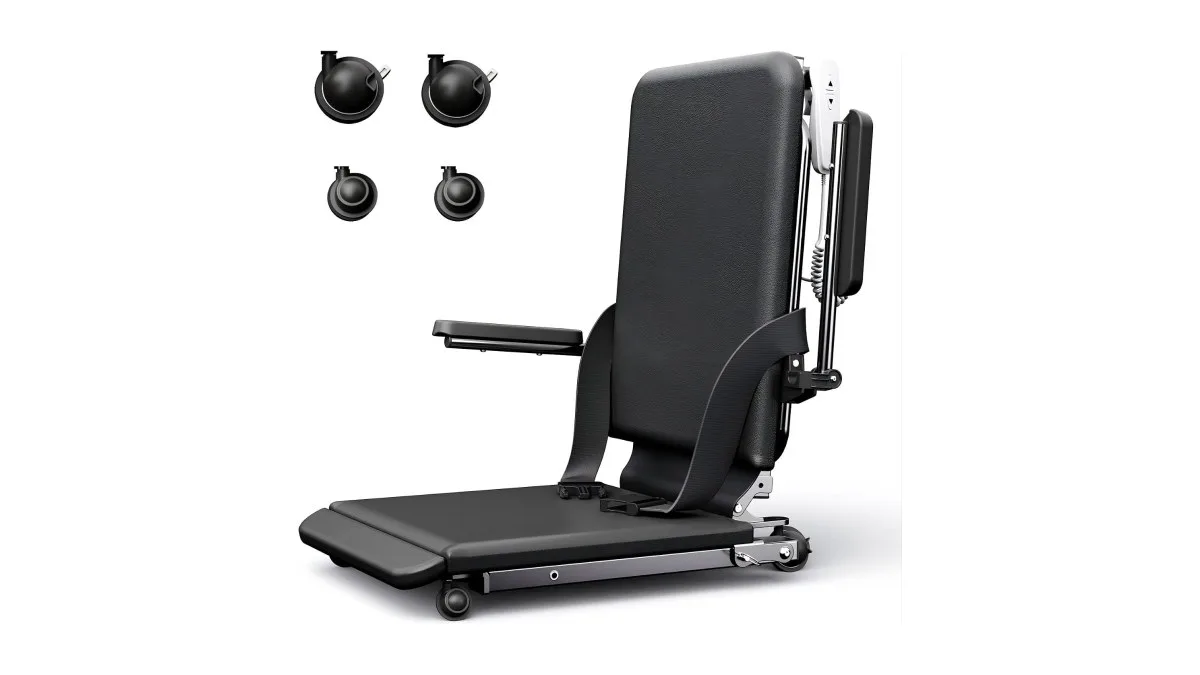 MediHoist Aufstehhilfe Stahlrahmen schwarz, 220 kg Tragfähigkeit