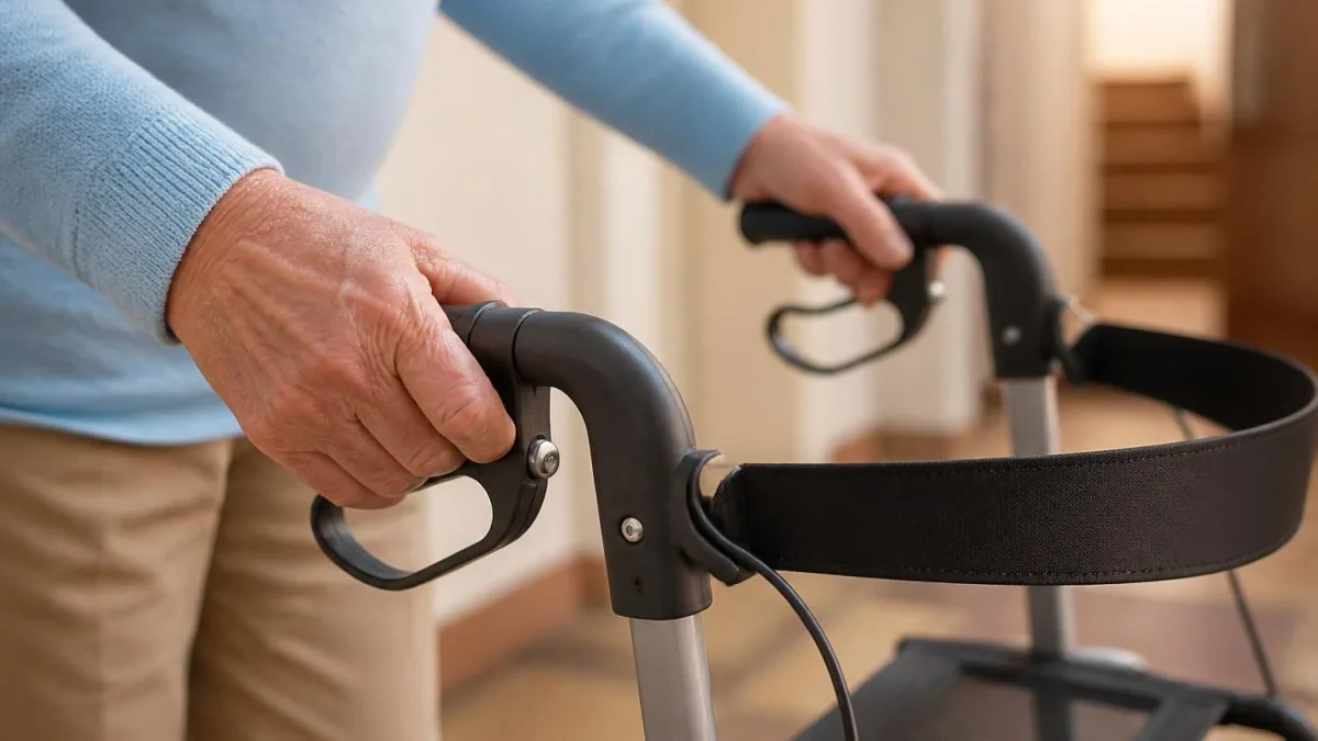Praktische Anwendung von Schwerlast-Rollator