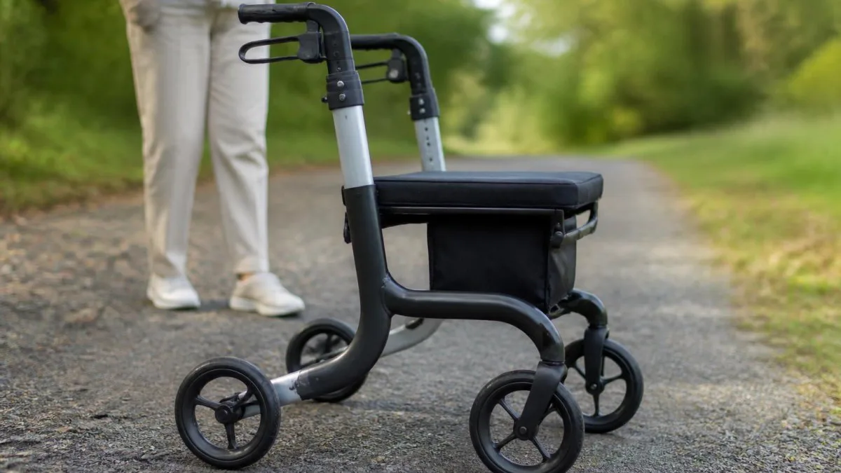 Praktische Anwendung von Schwerlast-Rollator