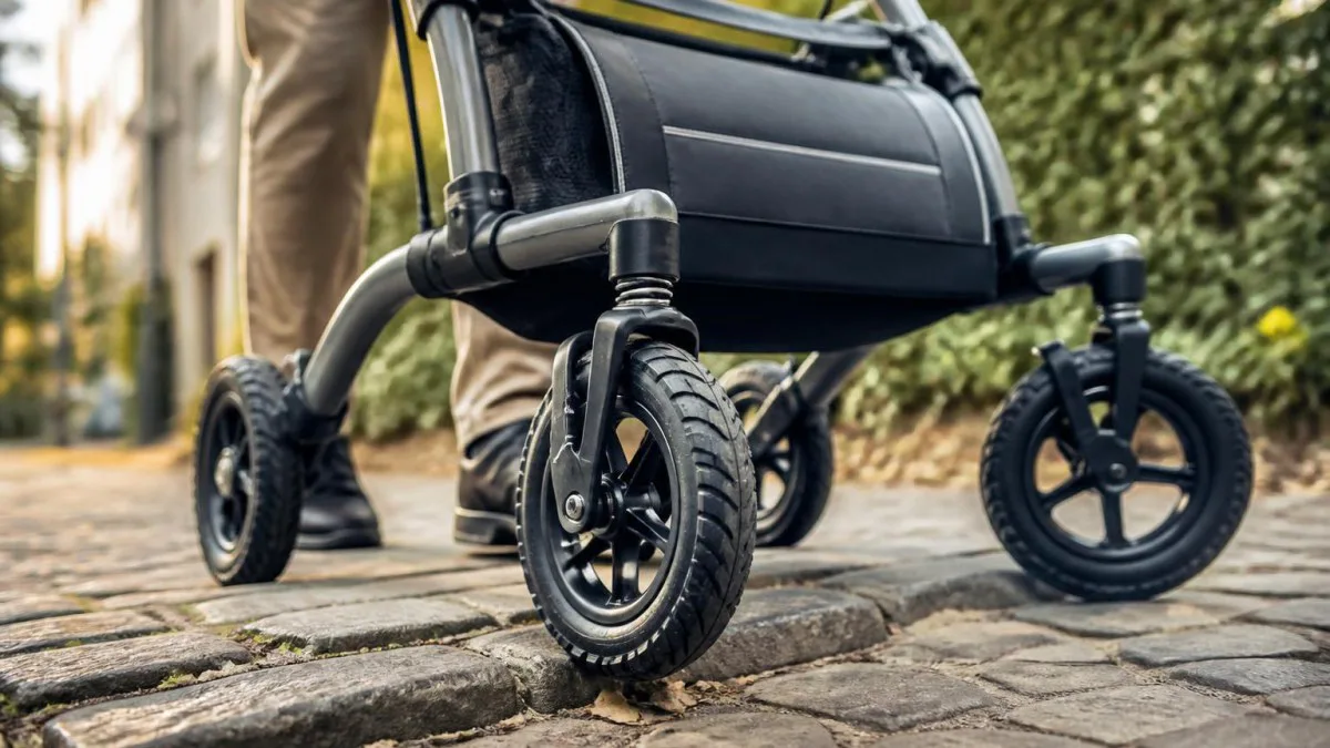 Praktische Anwendung von Schwerlast-Rollator