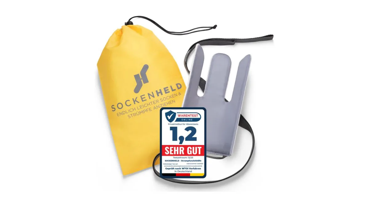 sockenheld 2-in-1 premium strumpfanziehhilfe