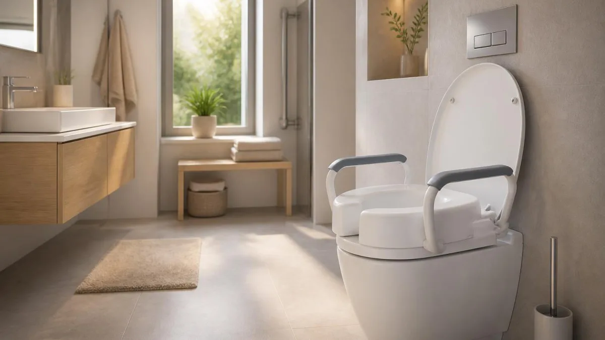 Weniger Mühe, mehr Sicherheit – mit der richtigen Toilettensitzerhöhung Alltag und Mobilität erhalten