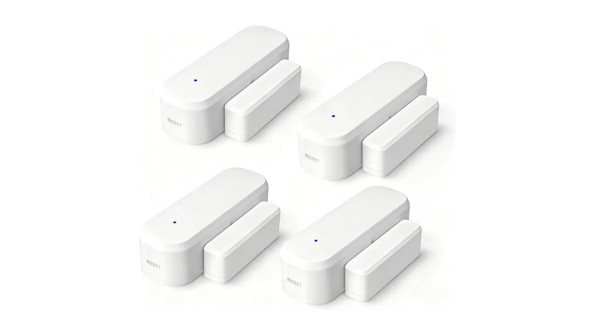 LincoSoft Zigbee Fensterkontakt, kleiner Magnetkontakt, geeignet für Home Assistant