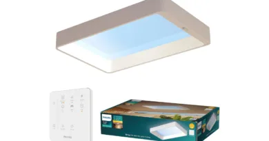 Philips Skylight VitaUp Medium Deckenleuchte in weiß mit flächiger Abdeckung